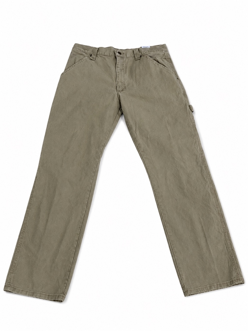 Wrangler Carpenter Pants Men’s 32x32 Straight Leg Khaki
